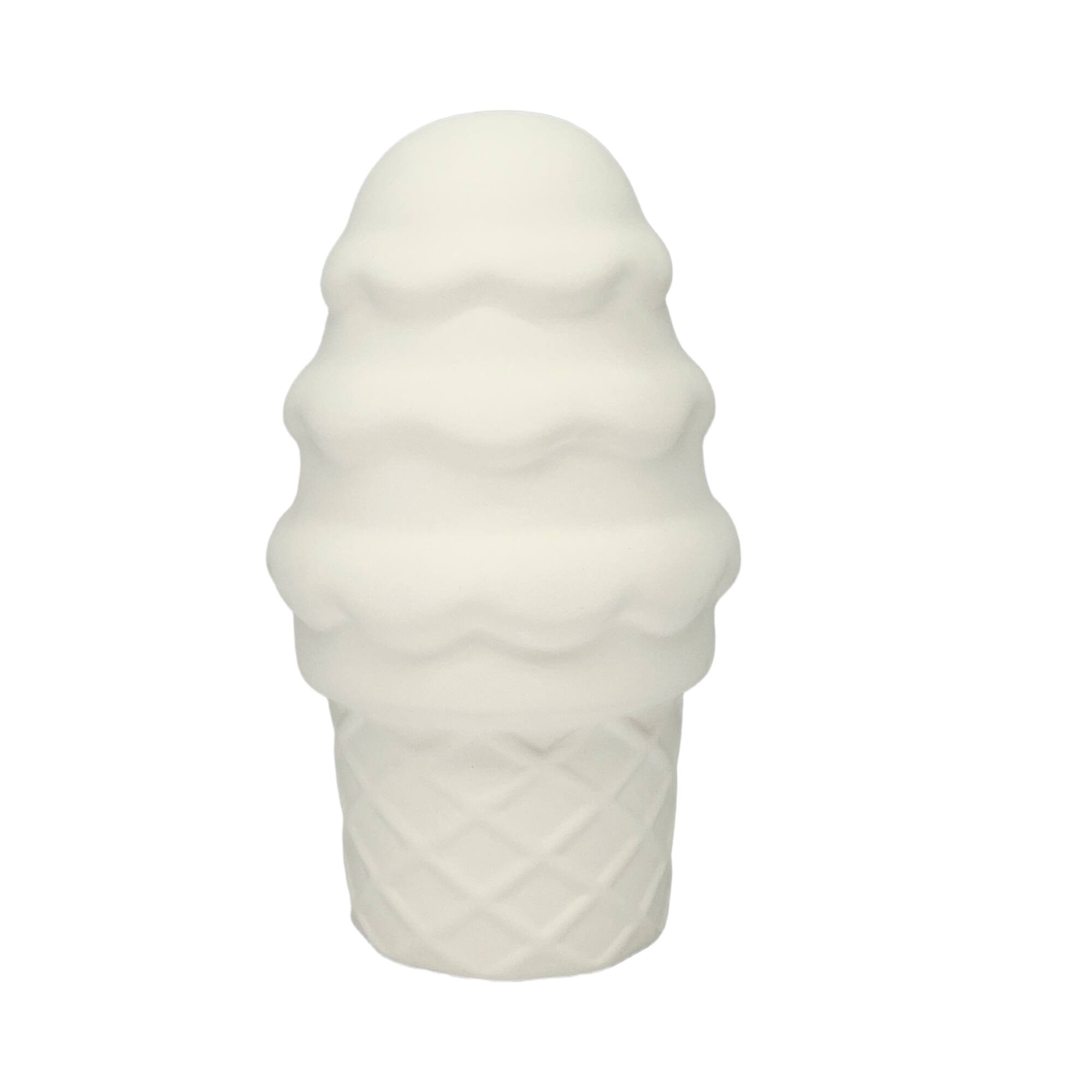 Jonathan Adler x Michaels 7.5" DIY Ceramic Ice Cream Cone Figurine